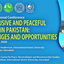 Program: International Conference on “An Inclusive and Peaceful Society in Pakistan
